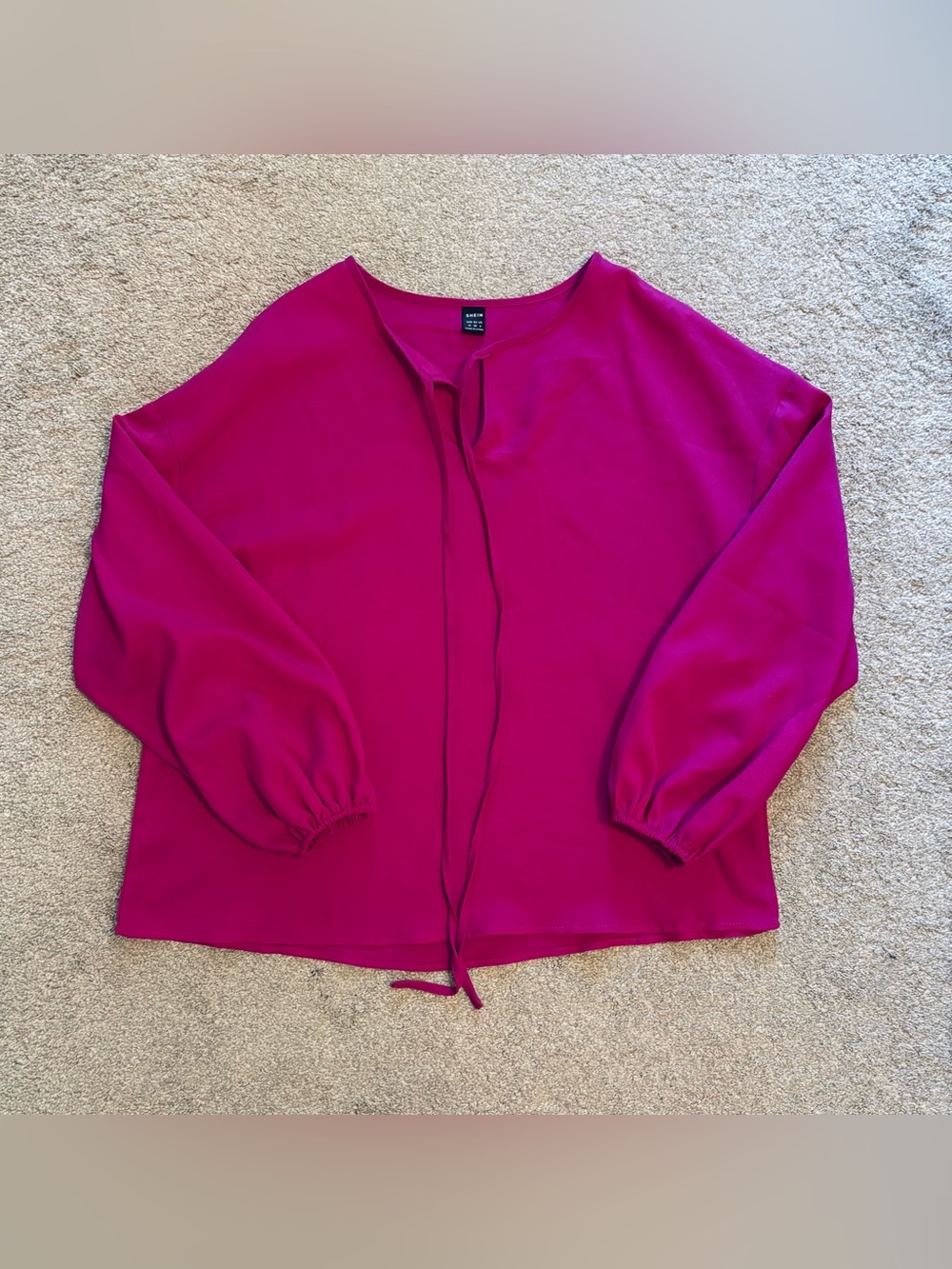 Women’s Medium SHEIN Fuchsia Blouse